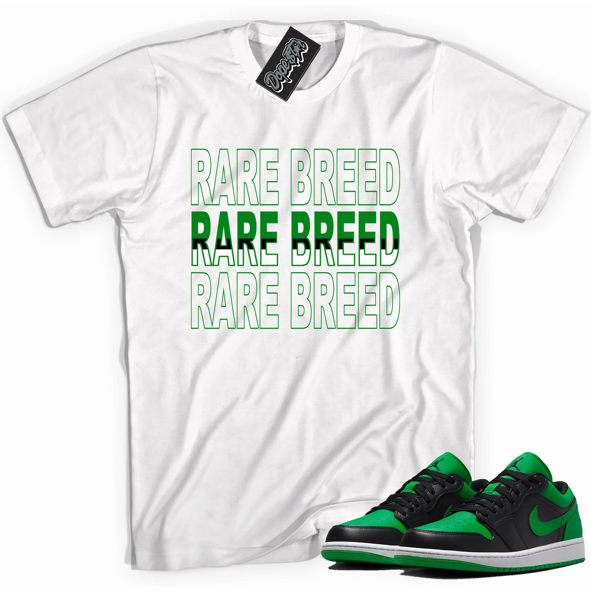 1 Low Lucky Green Shirt Rare Breed