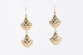 14k Yellow Gold Dangle Earrings (3.00g.)