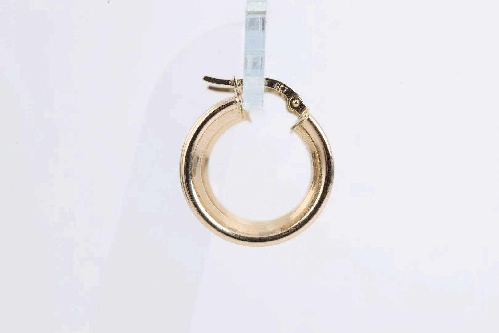 14k Yellow Gold Hoop Earrings (2.35g.)