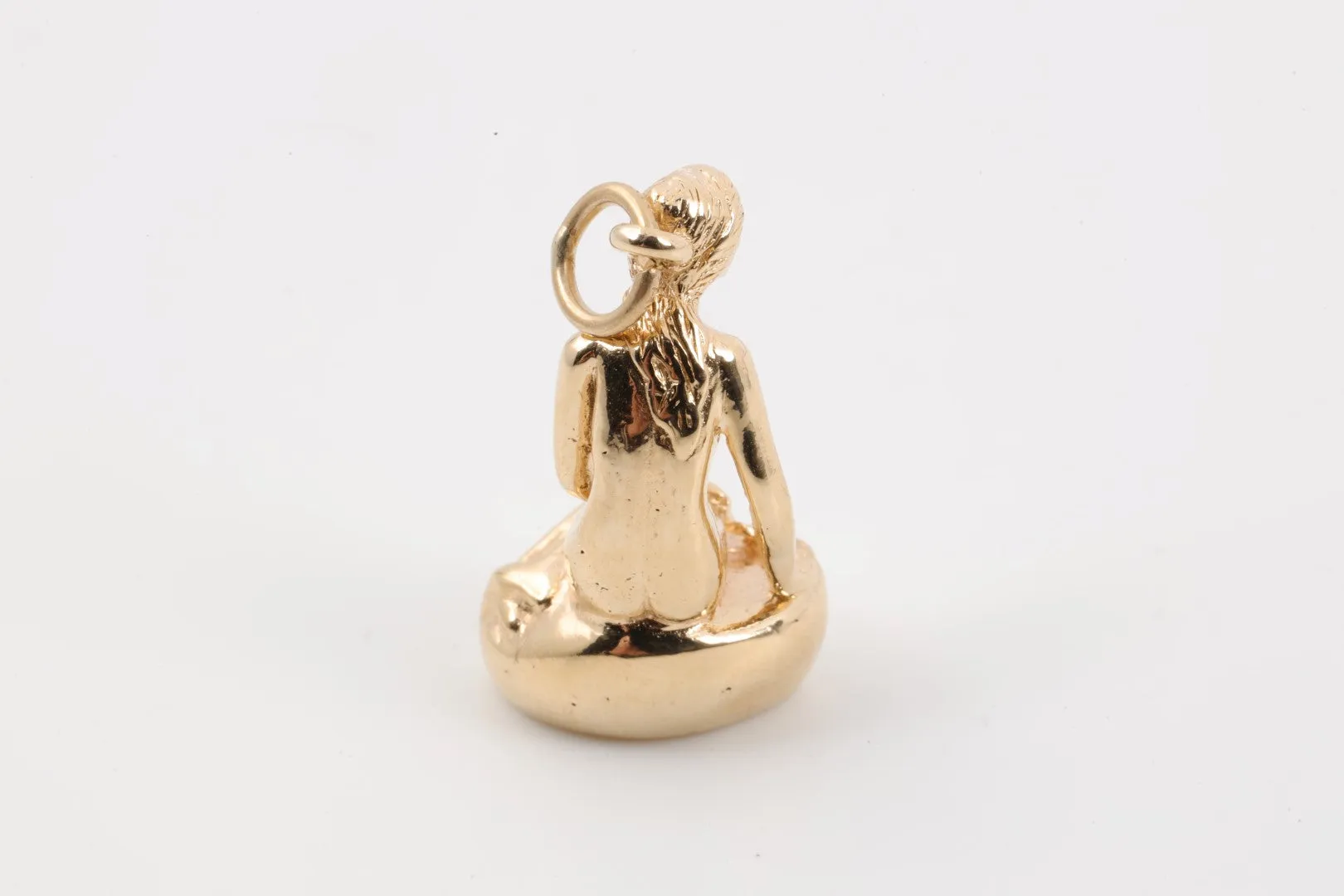 14k Yellow Gold Mermaid of Denmark Pendant (12.93g.)