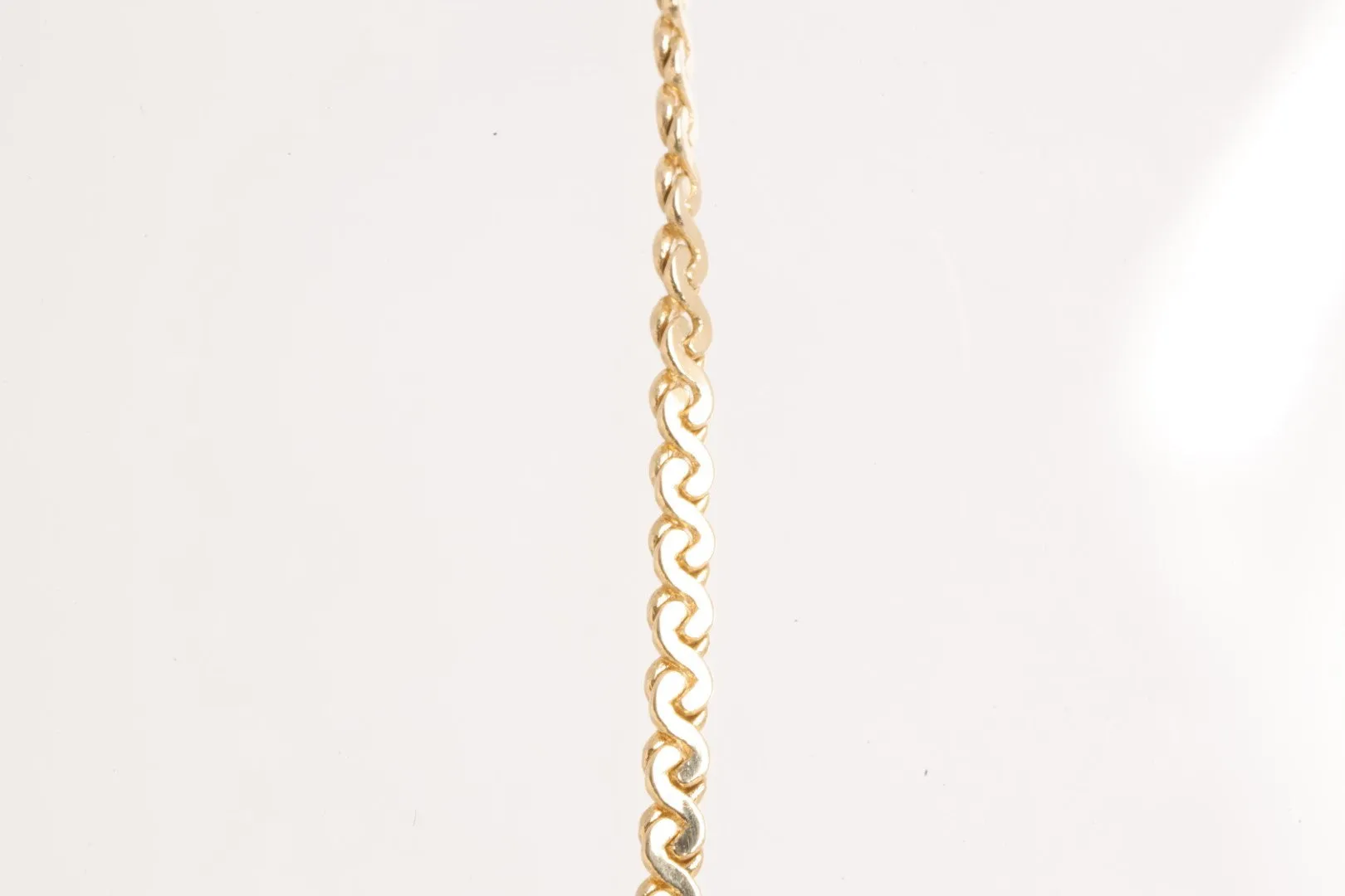 18.5" 14k Yellow Gold Serpentine Chain Necklace (8.98g.)