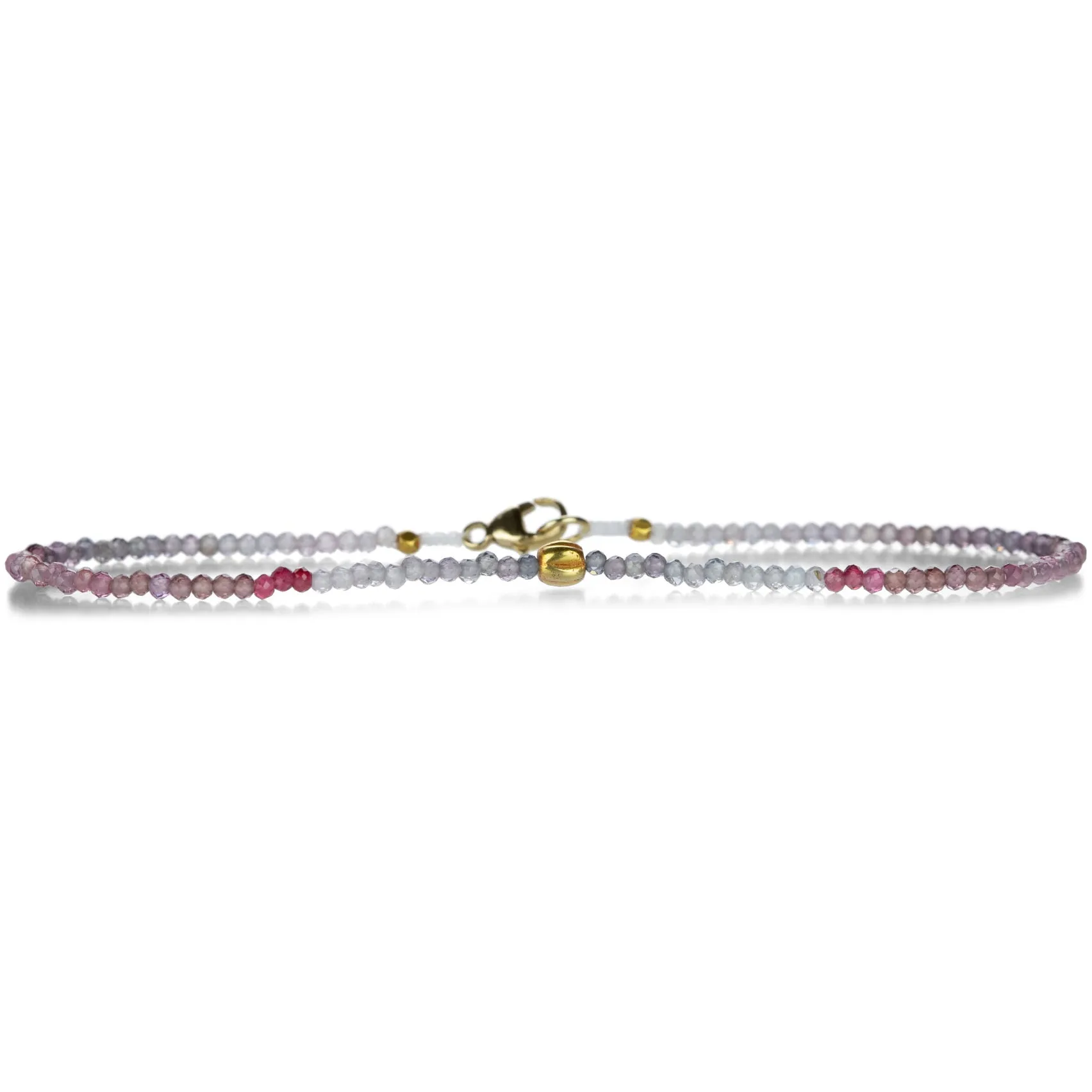 18k Multicolored Spinel Bracelet