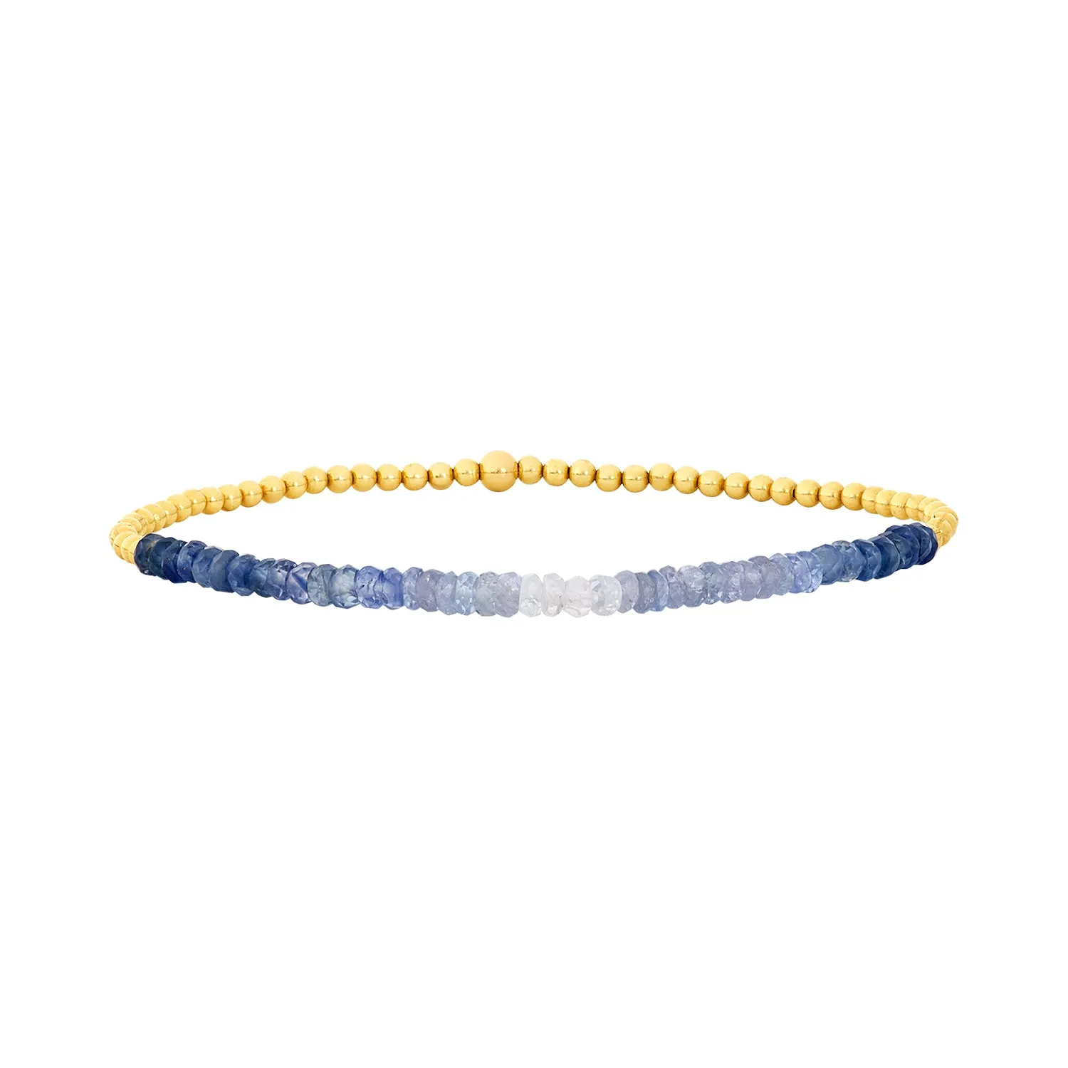 2MM Signature Bracelet with Blue Jean Ombré