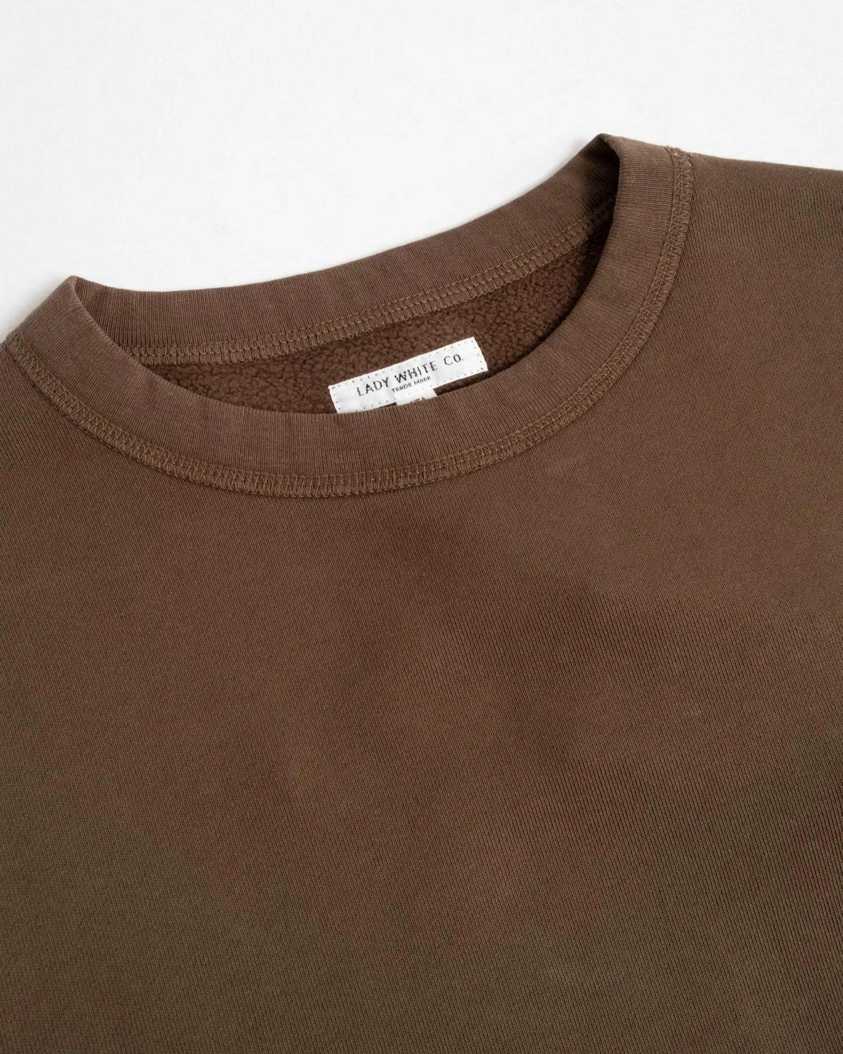 44 Fleece Sweatshirt Dark Taupe