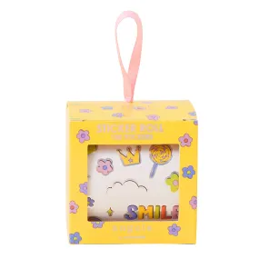 Accessorize London Girl's Smiley Retro Sticker Roll