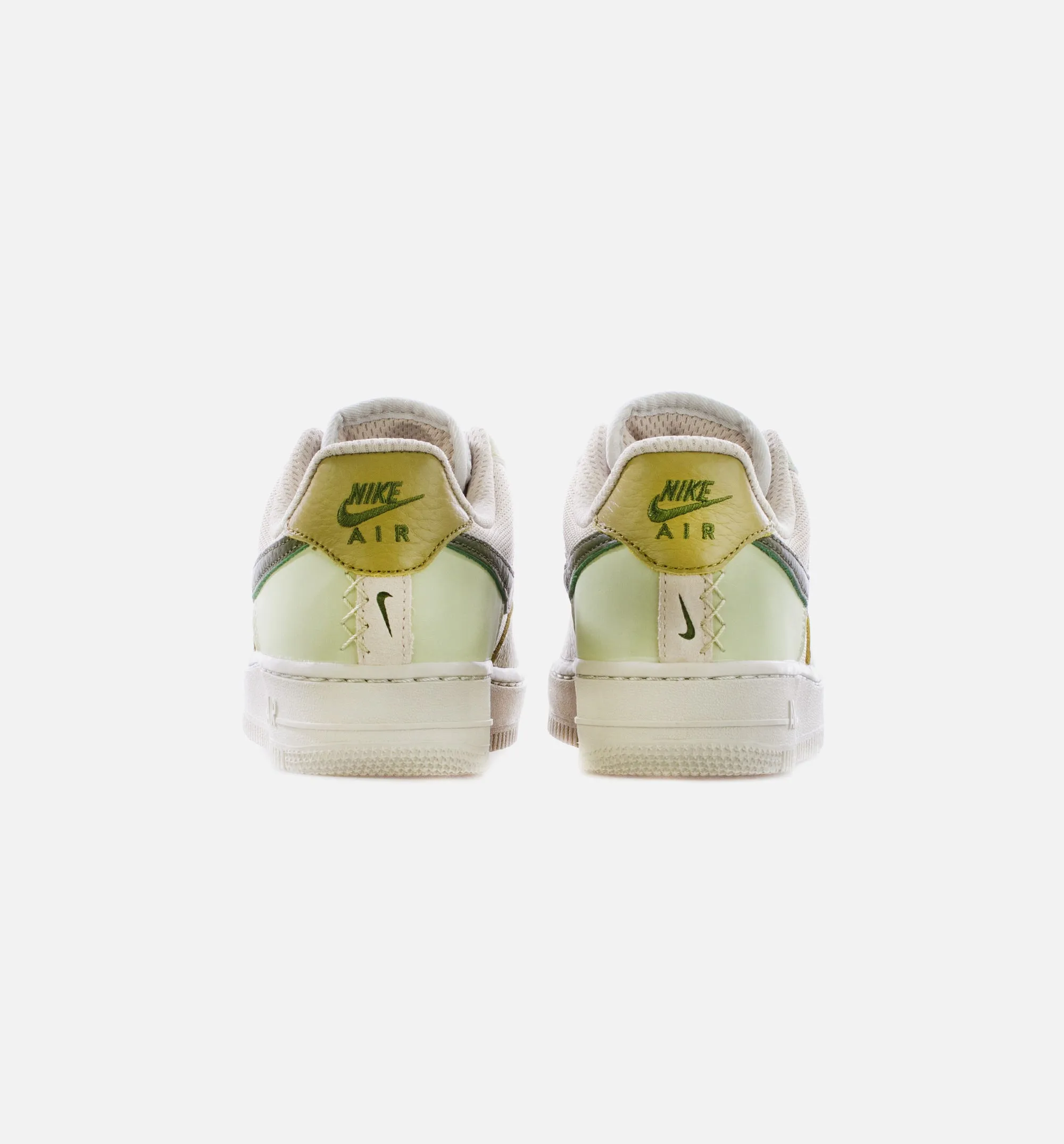 Air Force 1 Low Rough Green Womens Lifestyle Shoe - Light Bone/Rough Green/Olive Aura