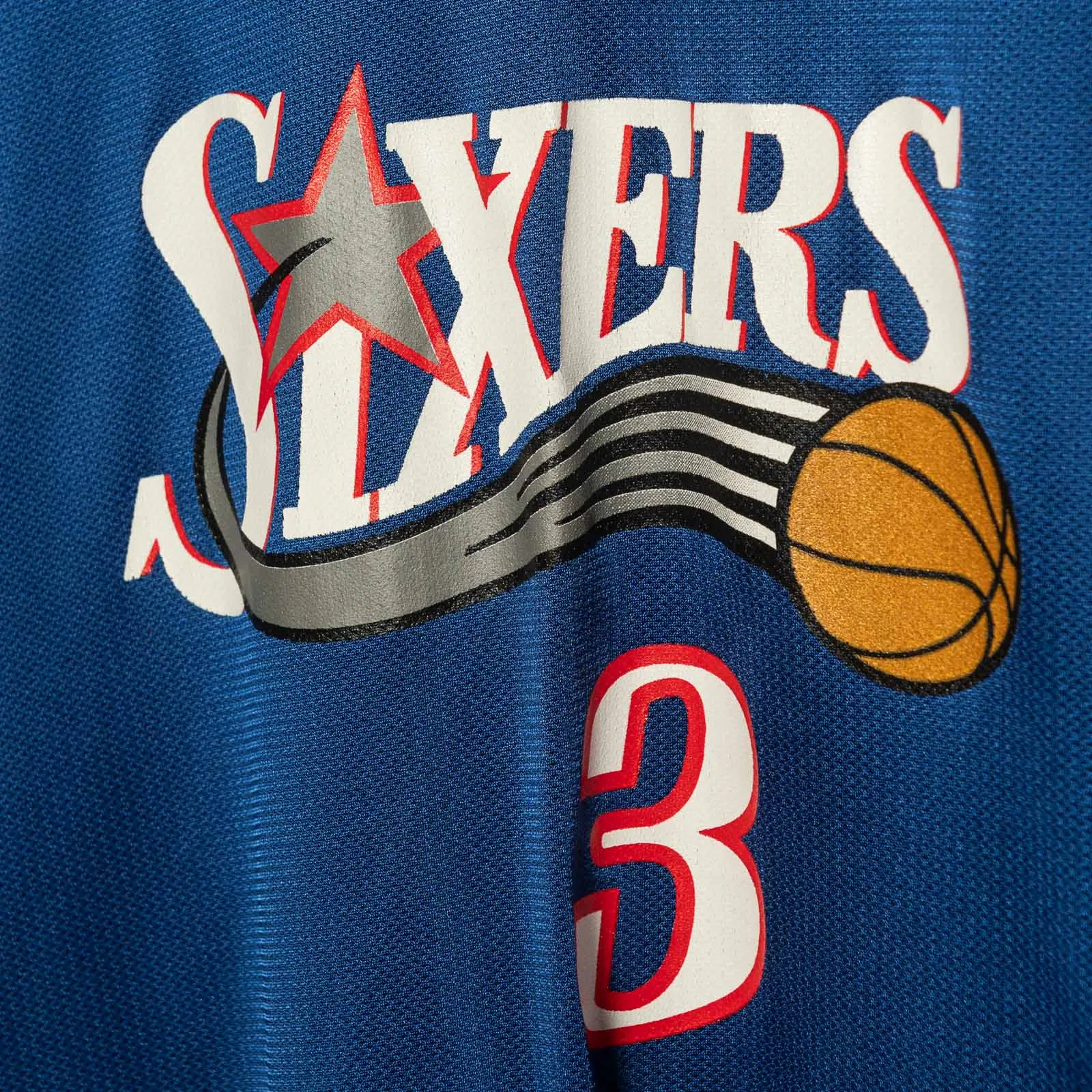 Allen Iverson Philadelphia 76ers HWC Swingman Jersey - Blue