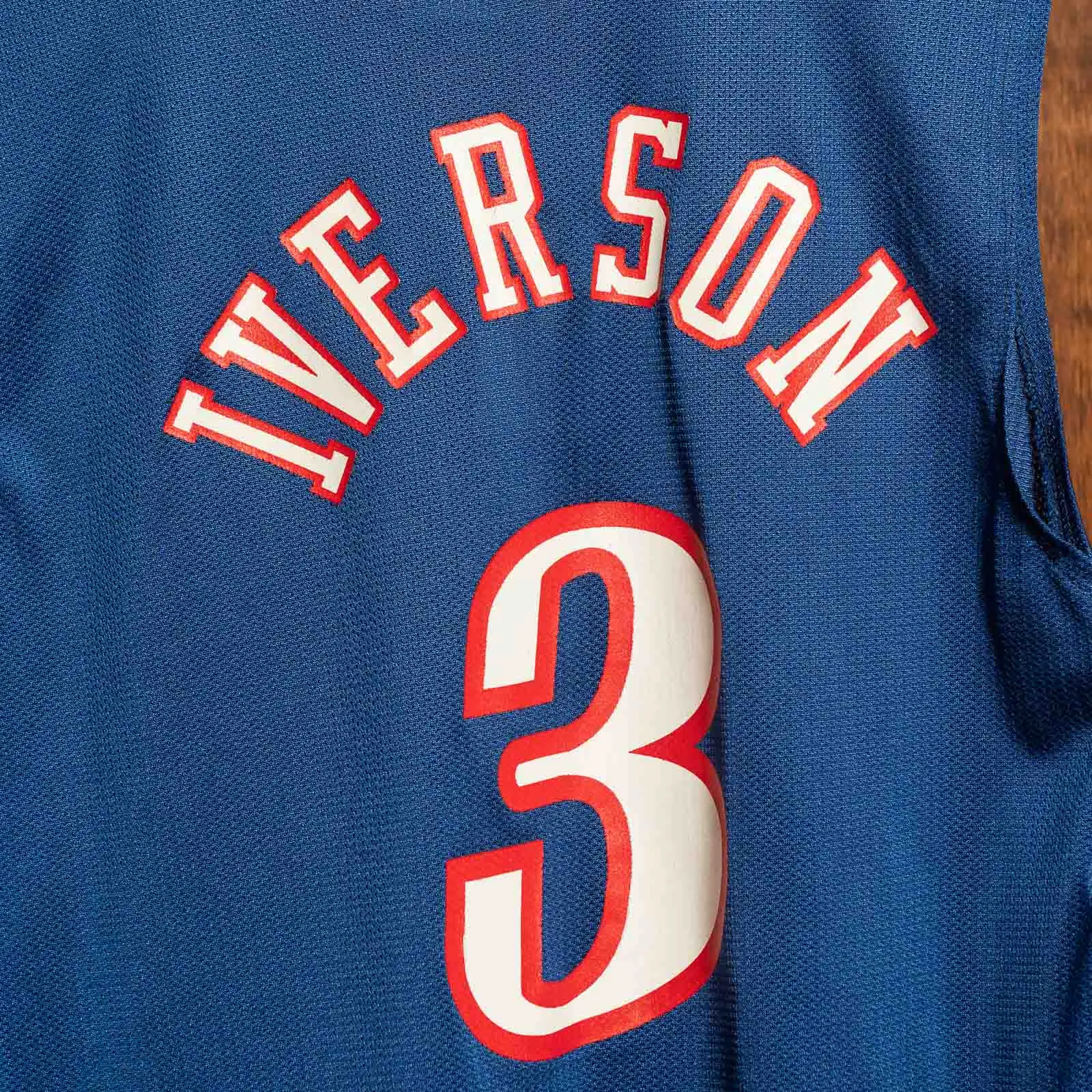 Allen Iverson Philadelphia 76ers HWC Swingman Jersey - Blue