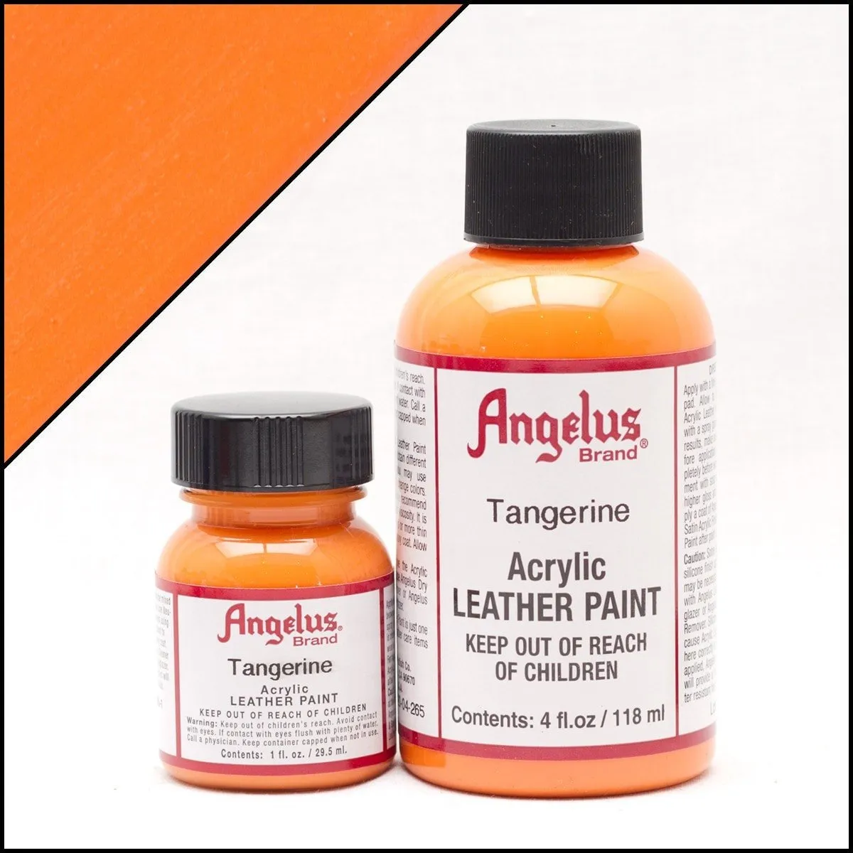 Angelus Leather Paint Tangerine