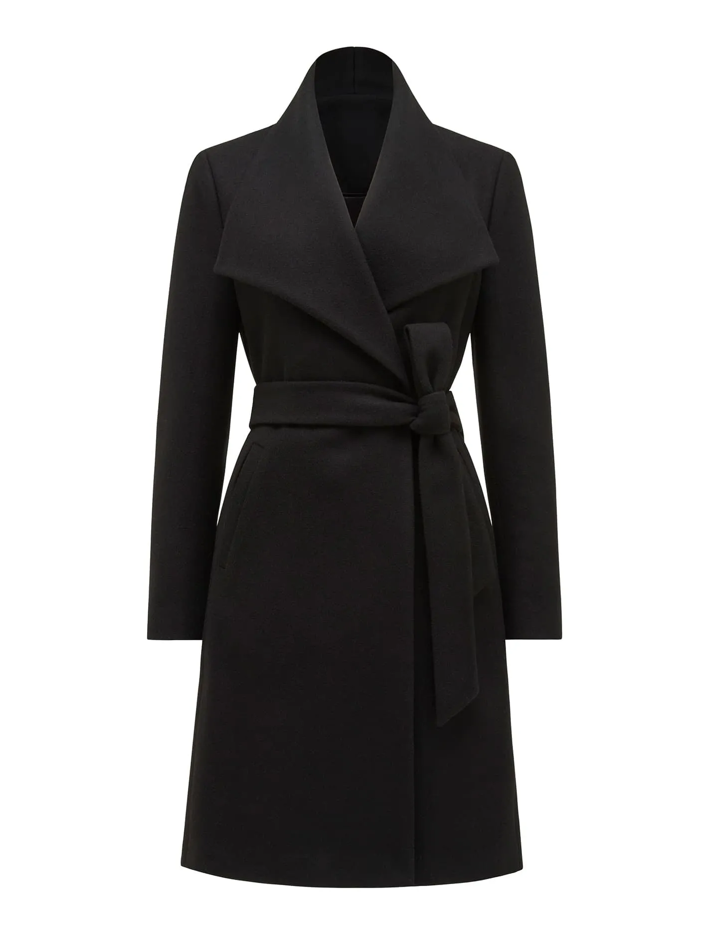 Annika Shawl Collar Wrap Coat