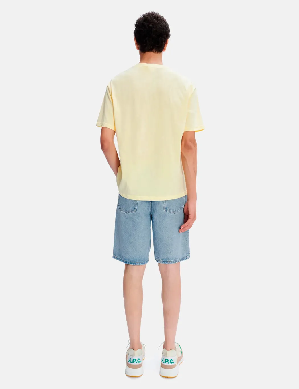 A.P.C. Kyle T-Shirt (Organic Cotton) - Light Yellow