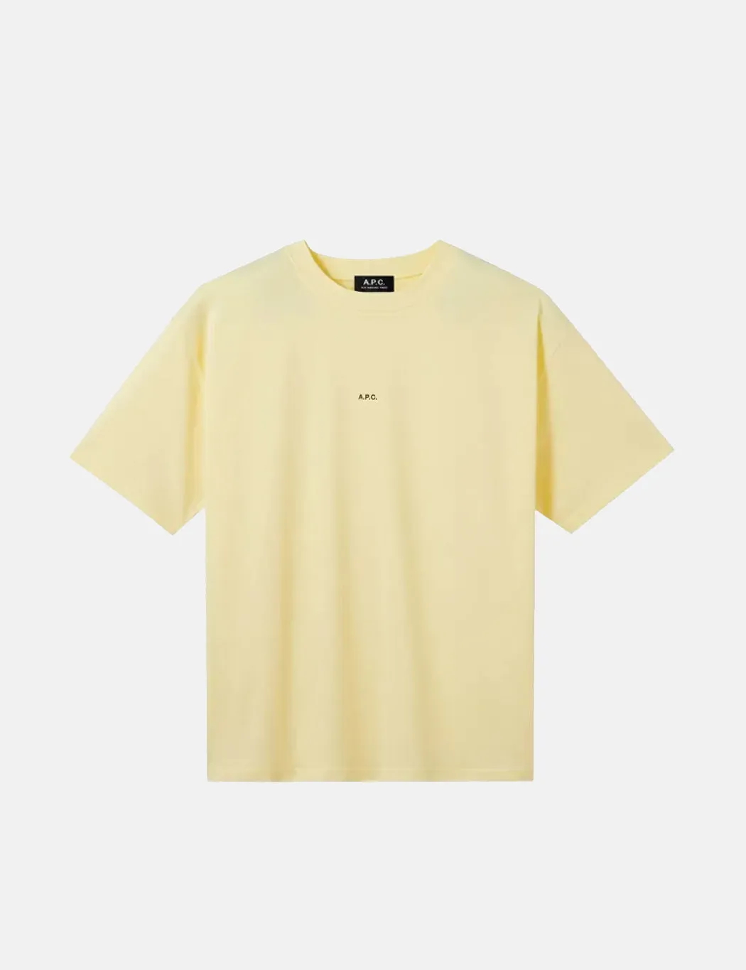 A.P.C. Kyle T-Shirt (Organic Cotton) - Light Yellow