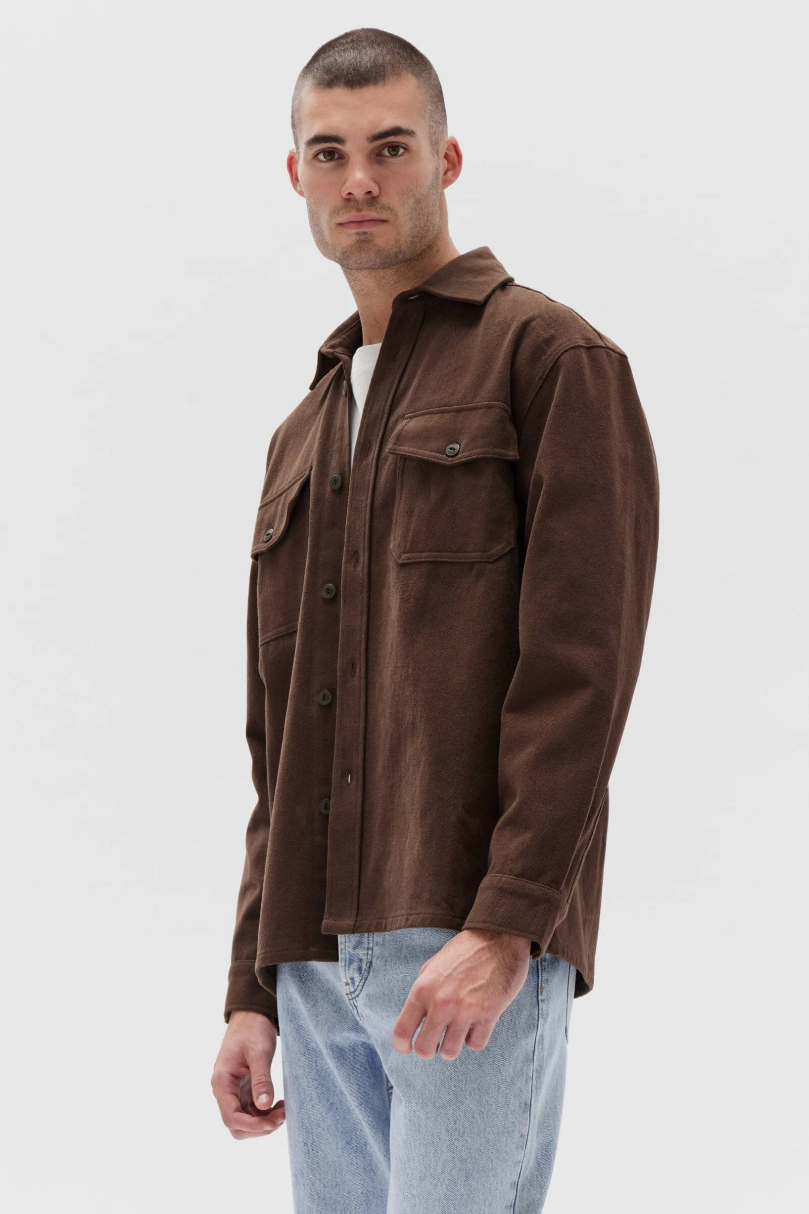 Assembly Label Otto Overshirt - Olive