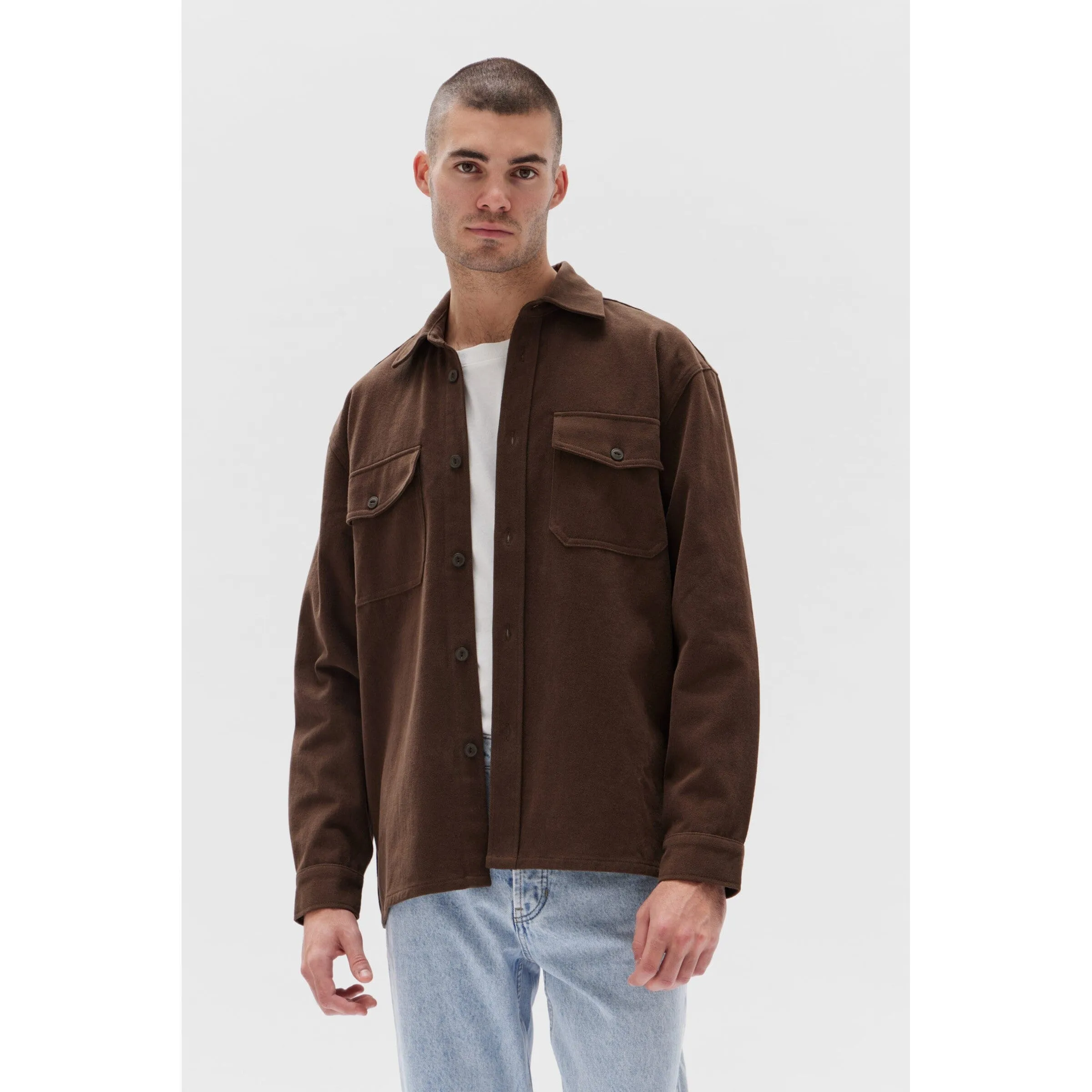 Assembly Label Otto Overshirt - Olive