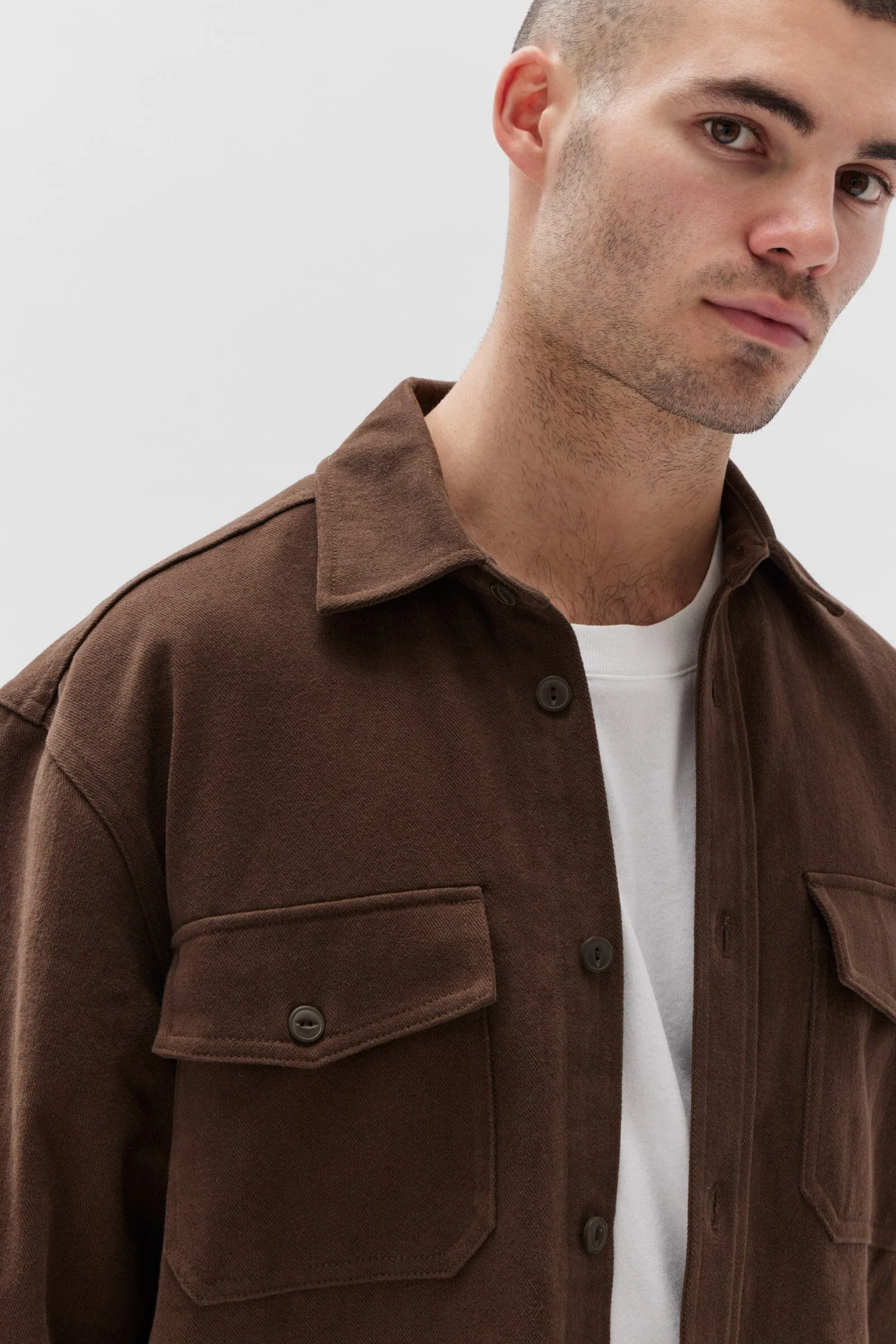 Assembly Label Otto Overshirt - Olive