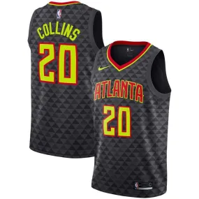 Atlanta Hawks John Collins Nike Replica Swingman Icon Jersey Mens - Black | Ireland O6570J1