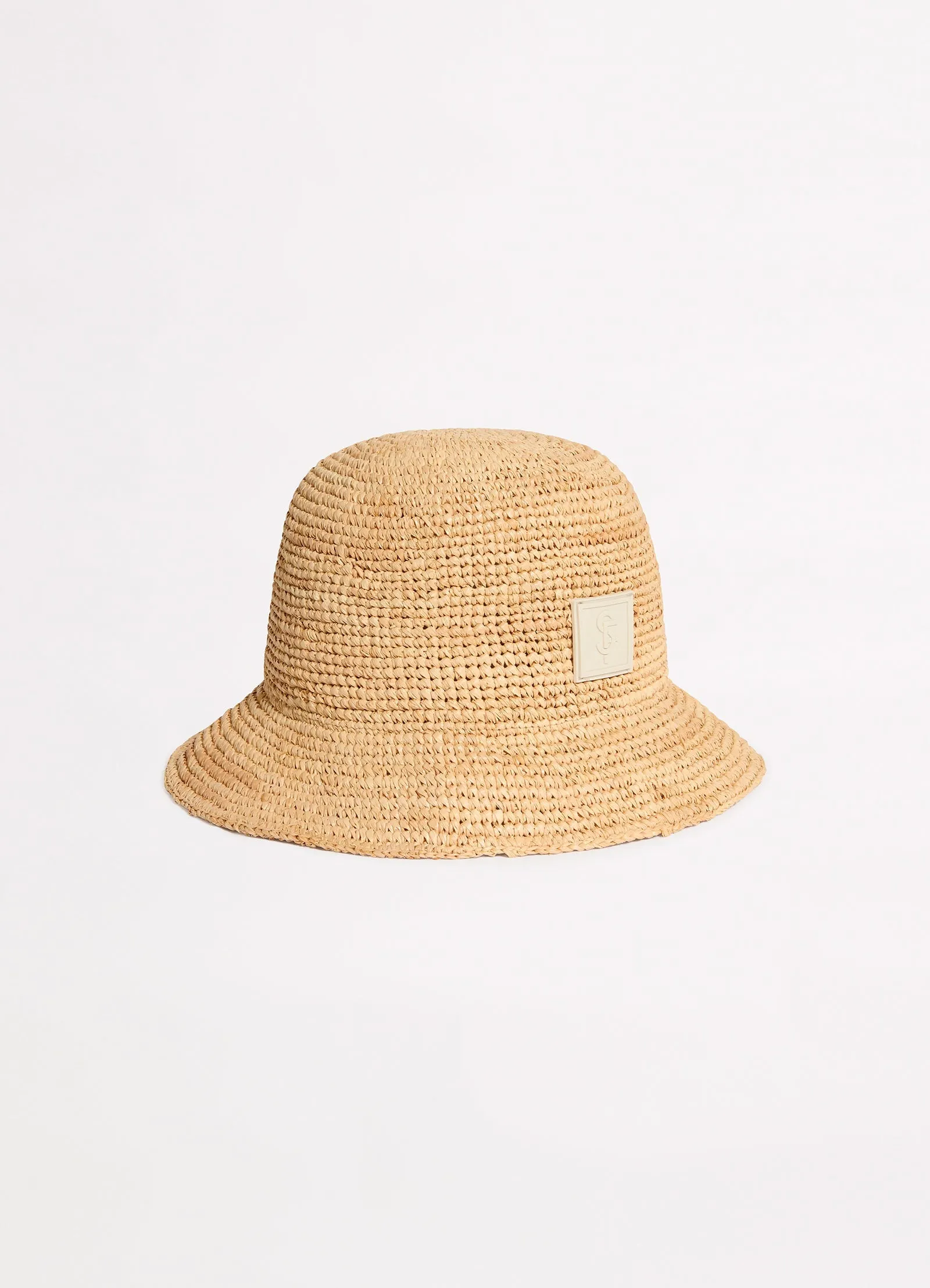 Atlantis Raffia Cloche Hat - Natural