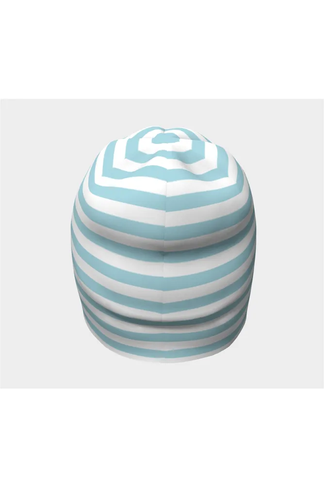 Baby Blue Stripe Beanie