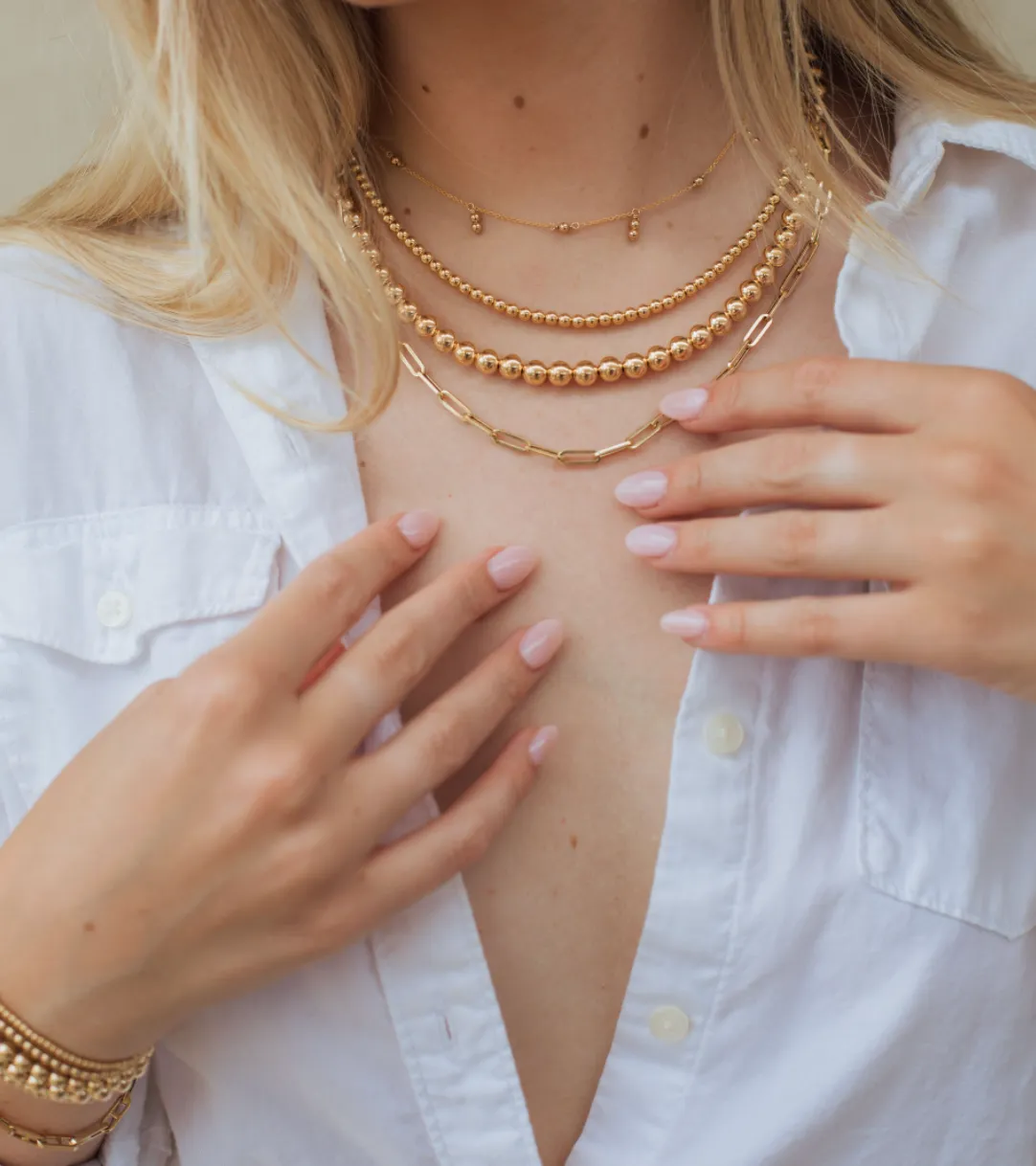 Ball and Chain Necklace