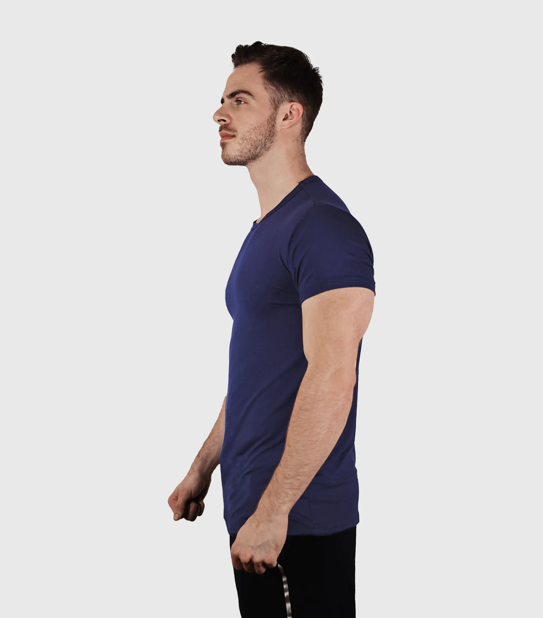 Bamboo Aerotech T-Shirt - Navy Blue