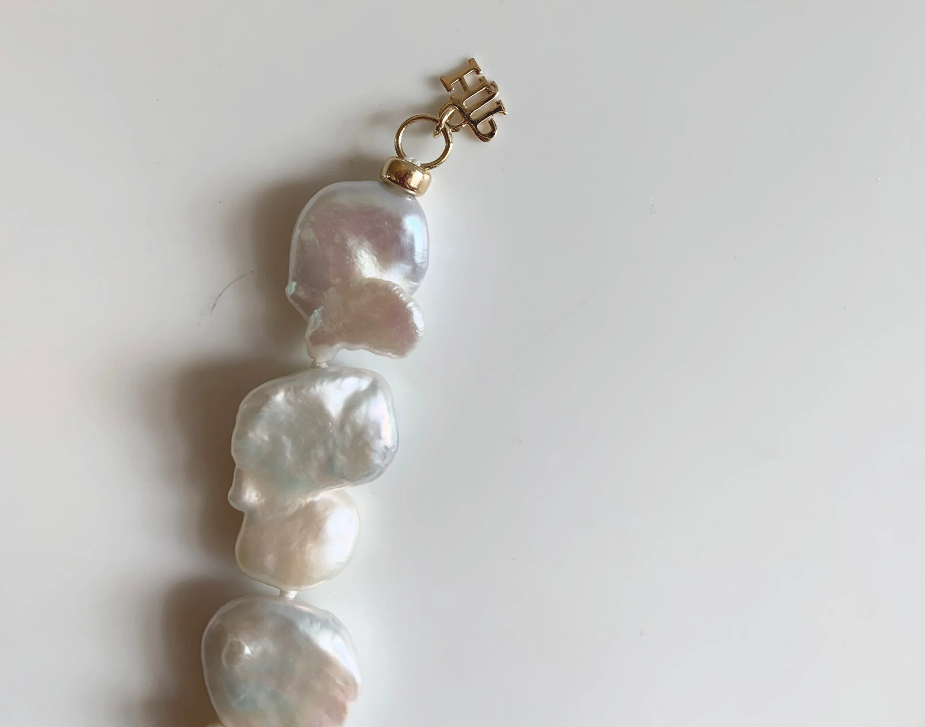 Blossom Keshi pearl statement necklace