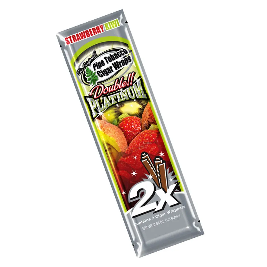 Blunt wraps double platinum flavoured