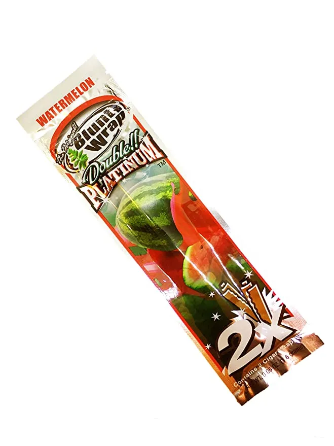 Blunt wraps double platinum flavoured