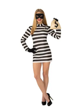 Burglar Missy Costume for Adults