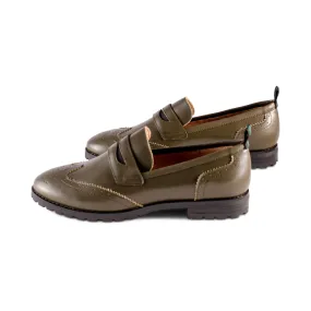 Carrol Olive Leather F23