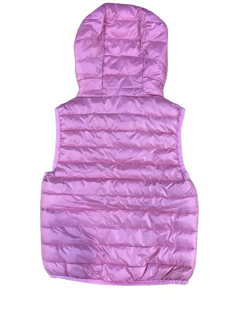 Champion Unisex hooded vest for girls Legacy Outdoor Light Small Logo 306486 PS074 SPK pink