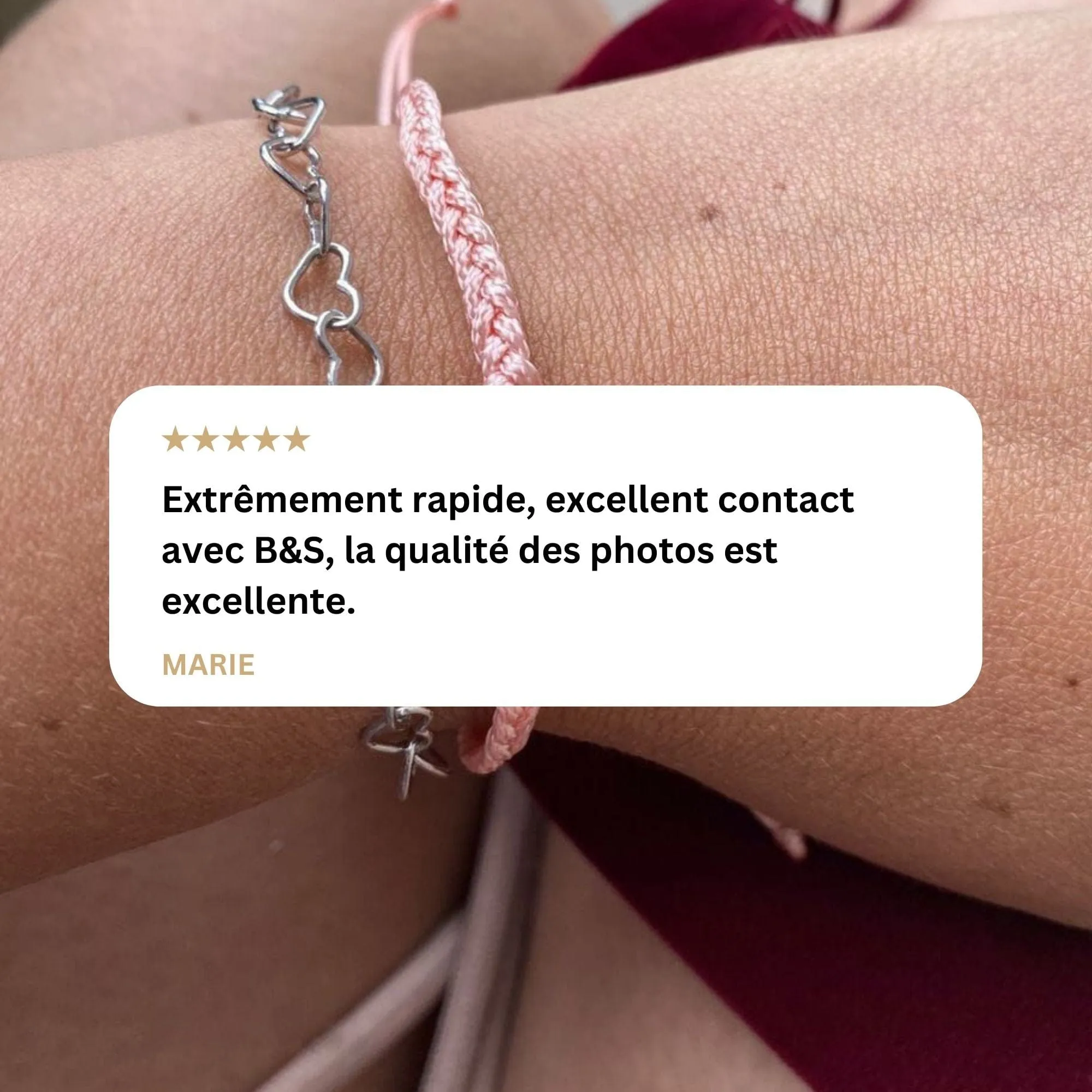 Circle Photo Bracelet