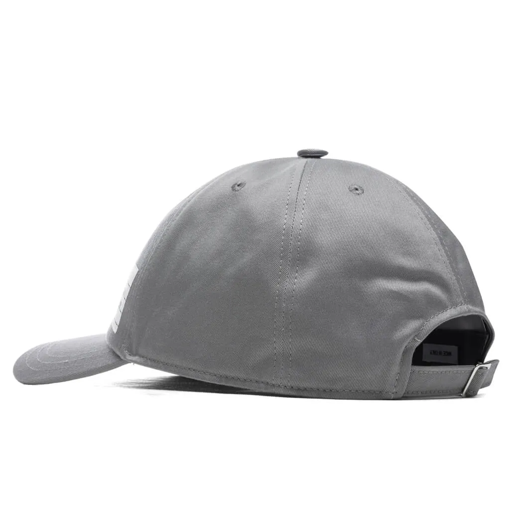 Classic 6-Panel Baseball Cap - Medium Grey