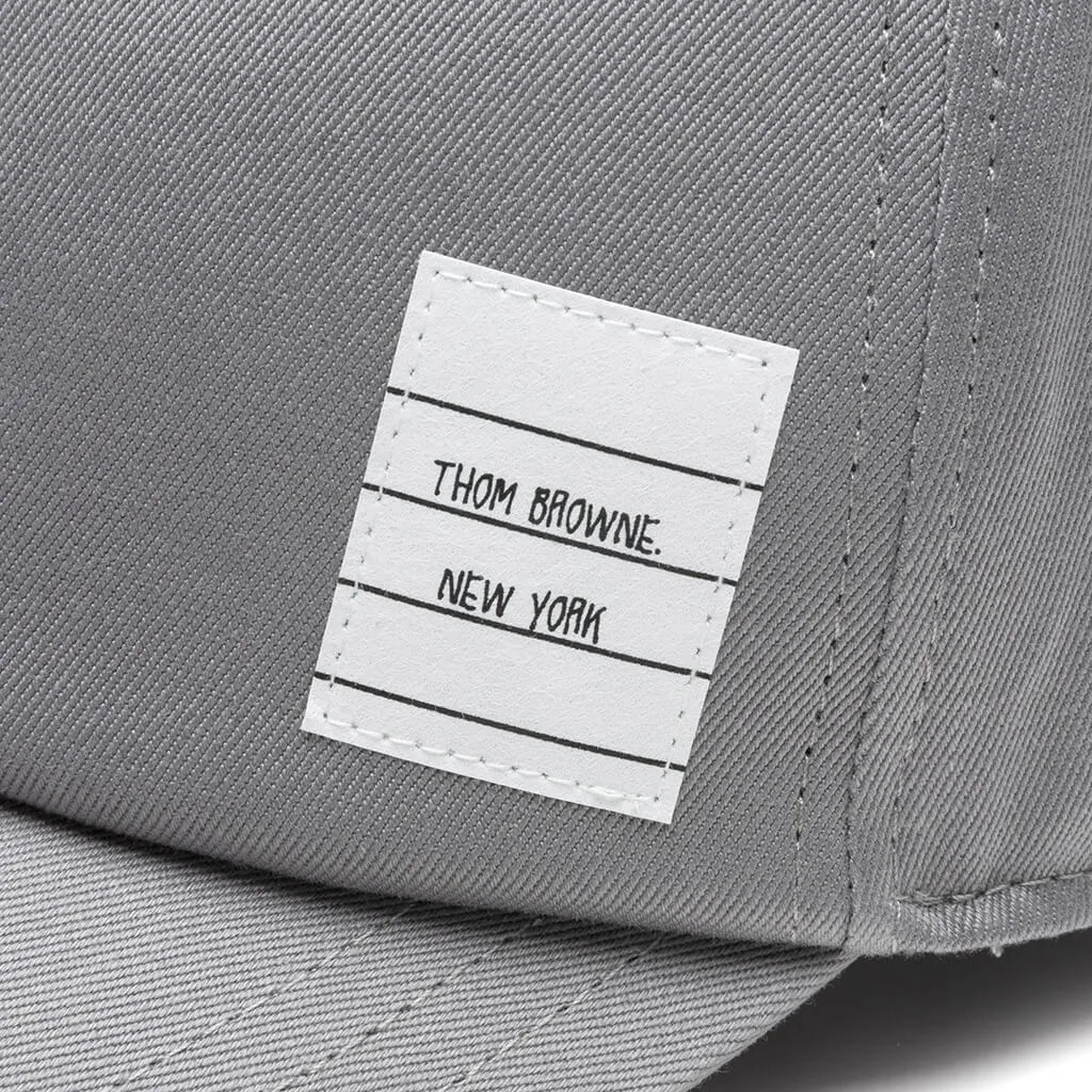 Classic 6-Panel Baseball Cap - Medium Grey