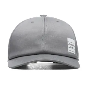 Classic 6-Panel Baseball Cap - Medium Grey