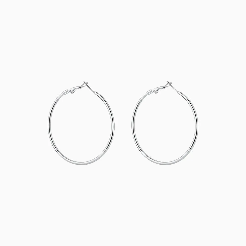 Classic Large Hoops