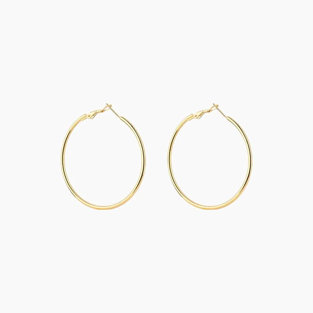 Classic Large Hoops