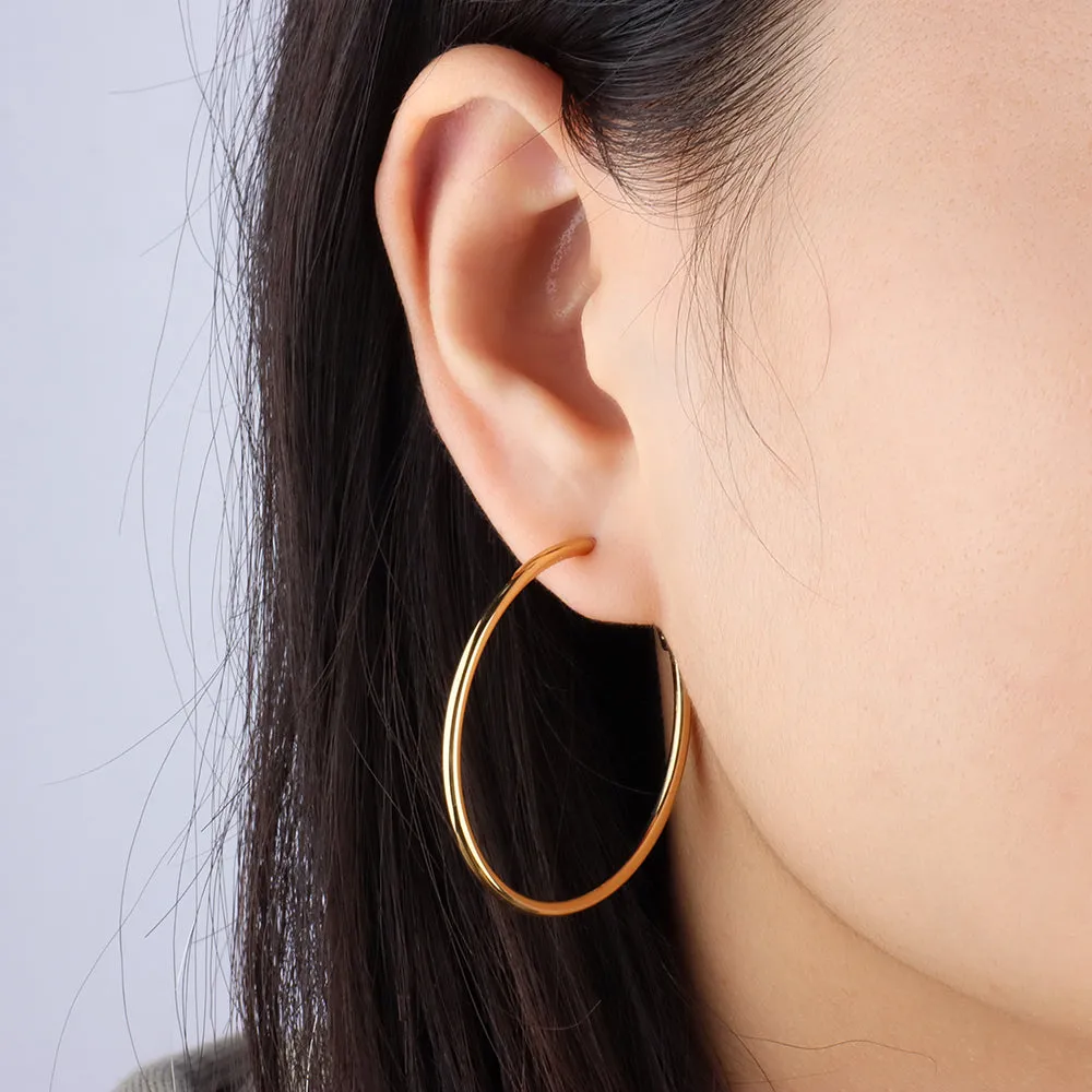 Classic Large Hoops