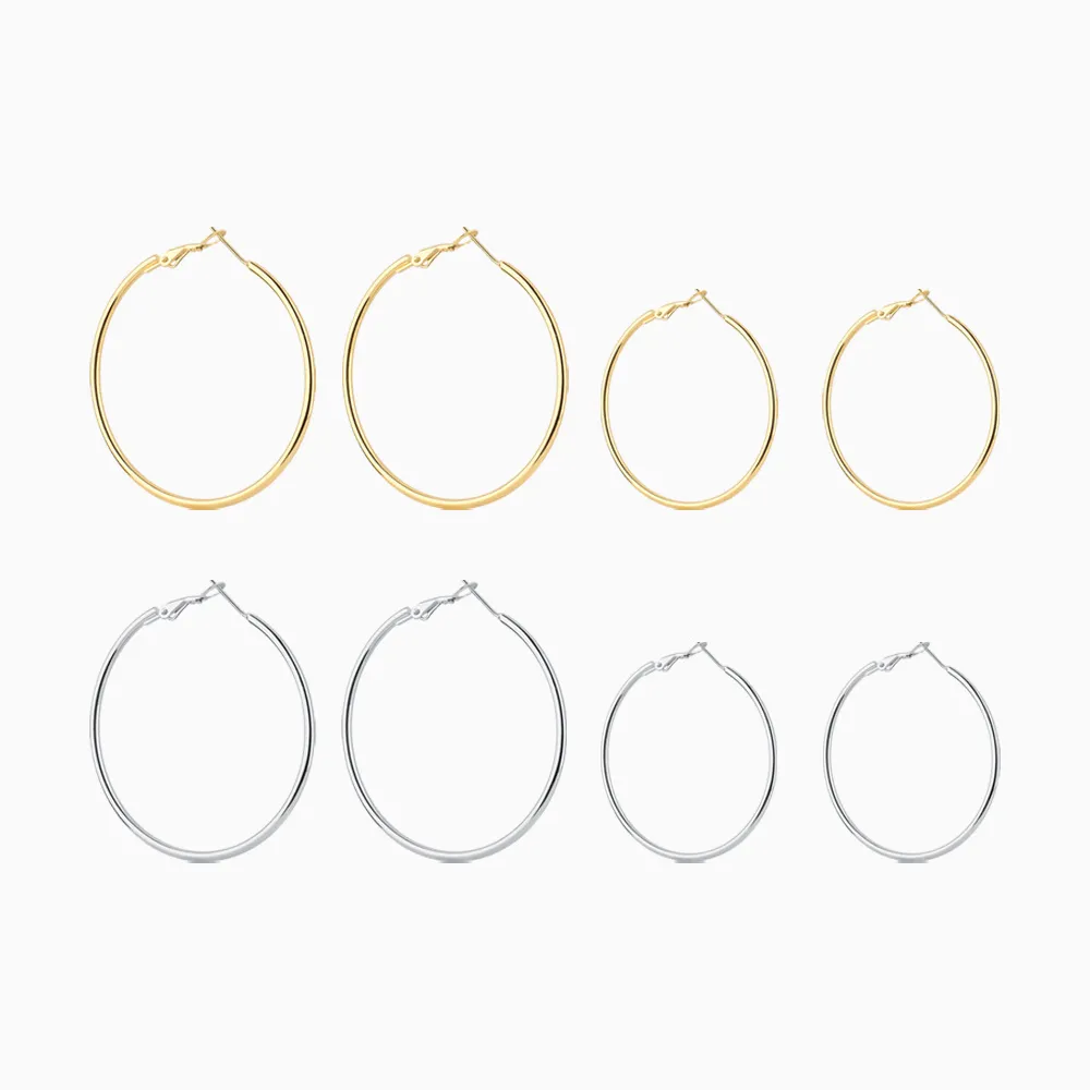 Classic Large Hoops