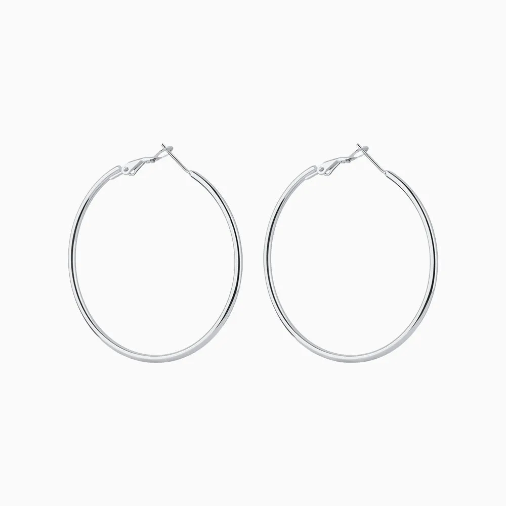 Classic Large Hoops