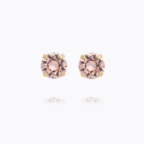 Classic Stud Earrings / Vintage Rose