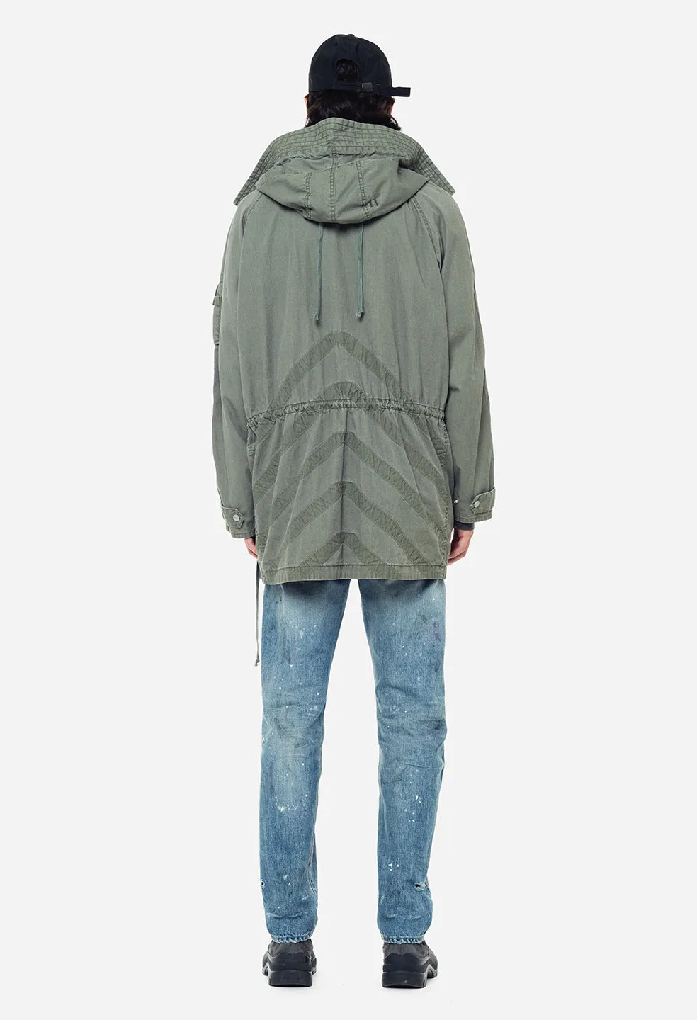 Cotton Poplin Frame II Parka / Olive