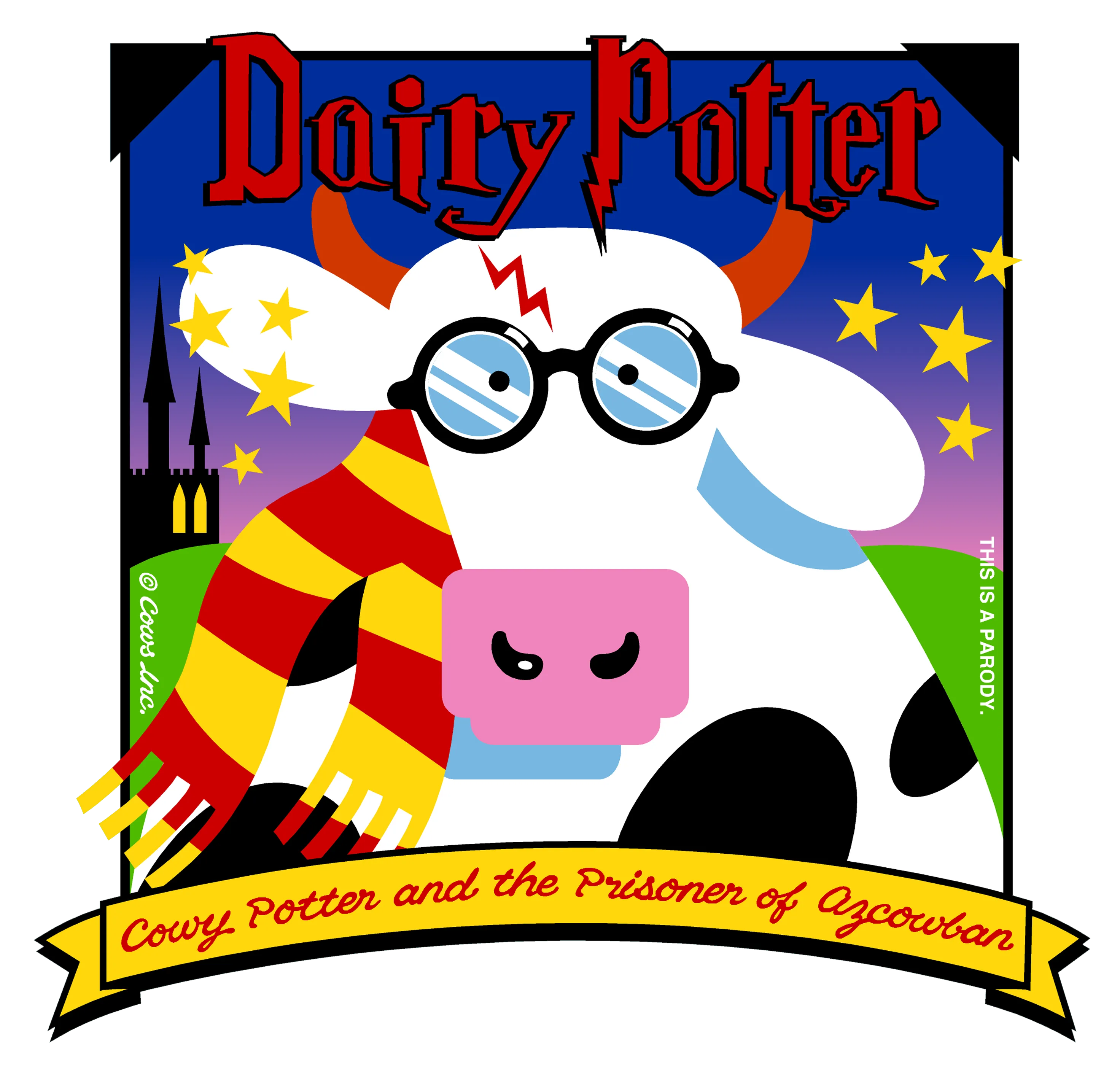 Dairy Potter and the Prisoner of AzCOWban COWS Classic T