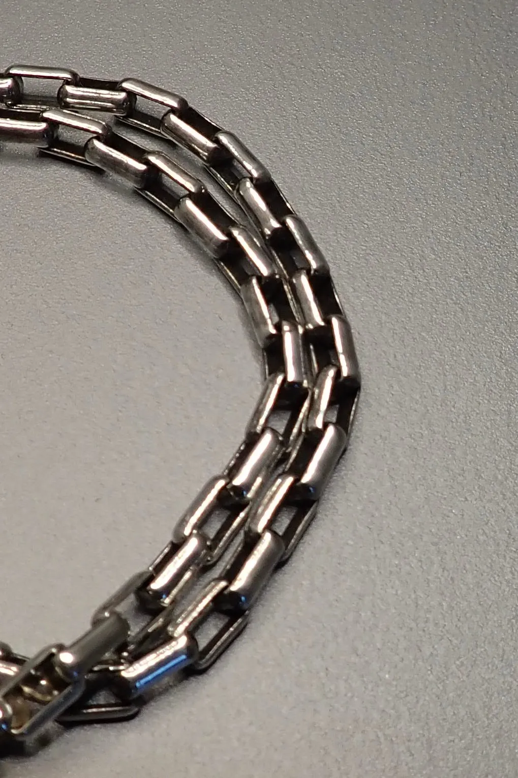 DOUBLE WRAP SILVER BRACELET - one made