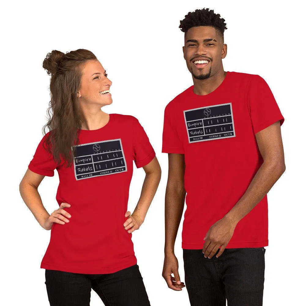 Empire vs Rebels Unisex t-shirt