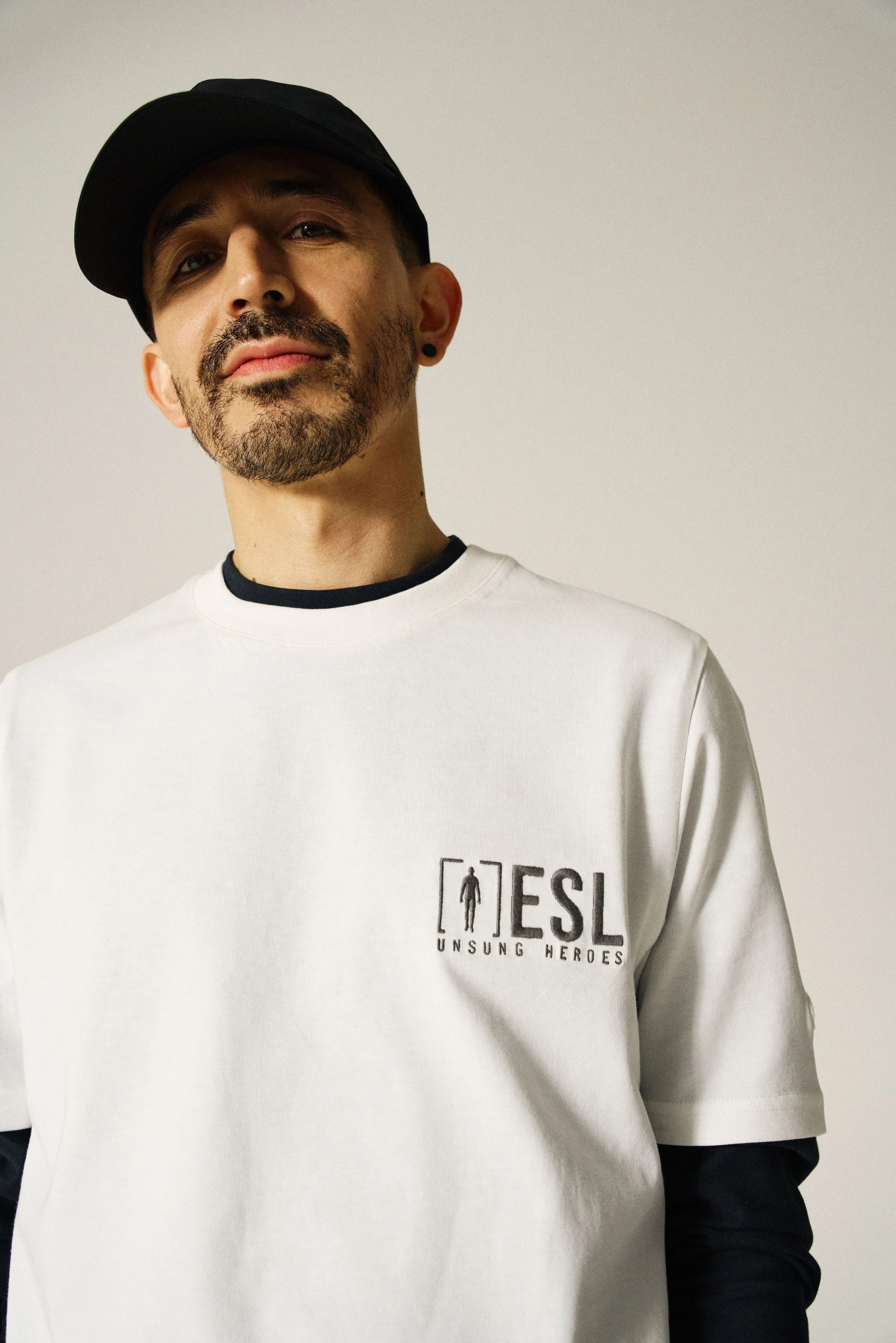 ESL Unsung Heroes Map Short Sleeve T-Shirt White