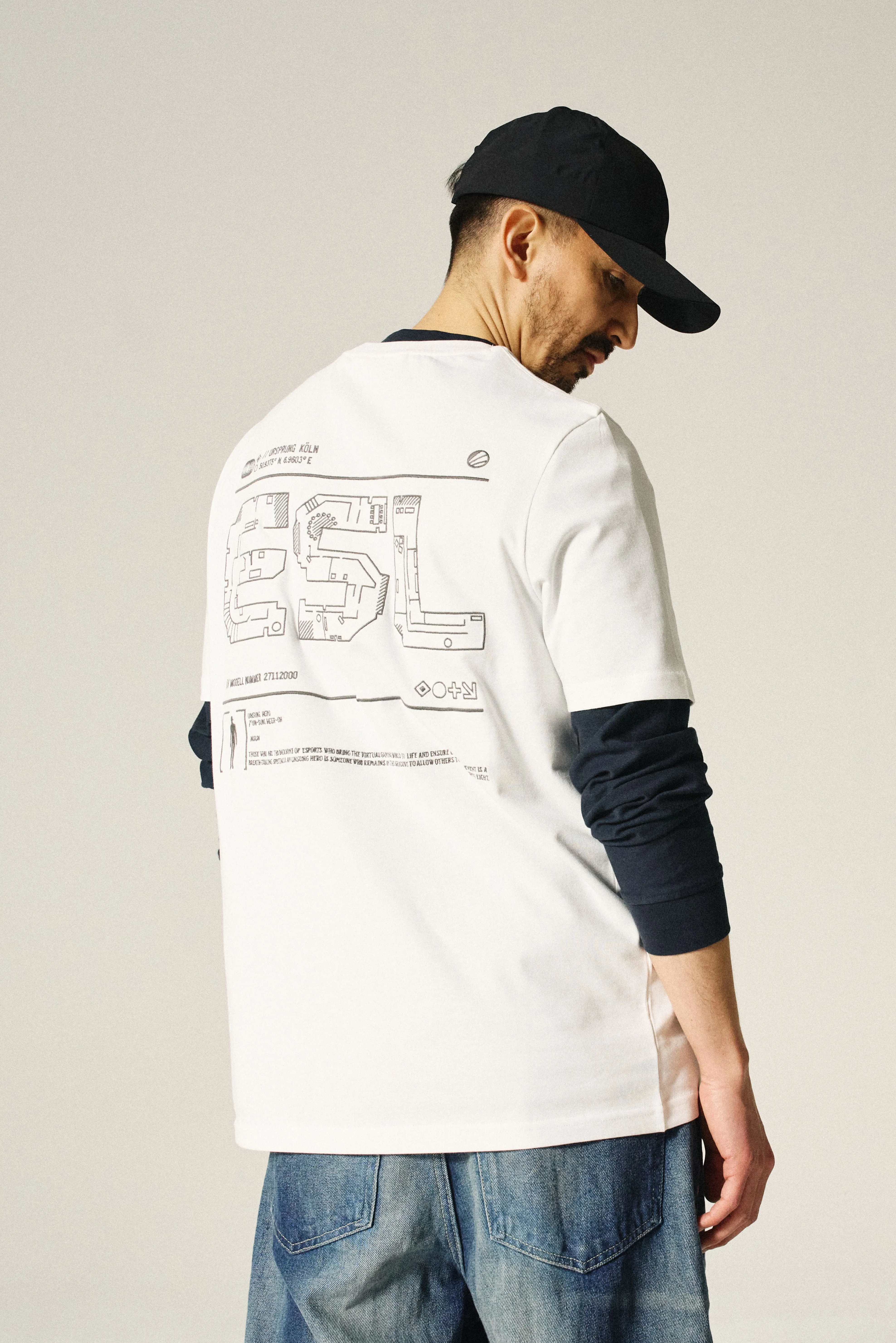 ESL Unsung Heroes Map Short Sleeve T-Shirt White