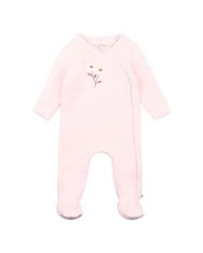 Fox & Finch Daisy Quilted Wrap Onesie