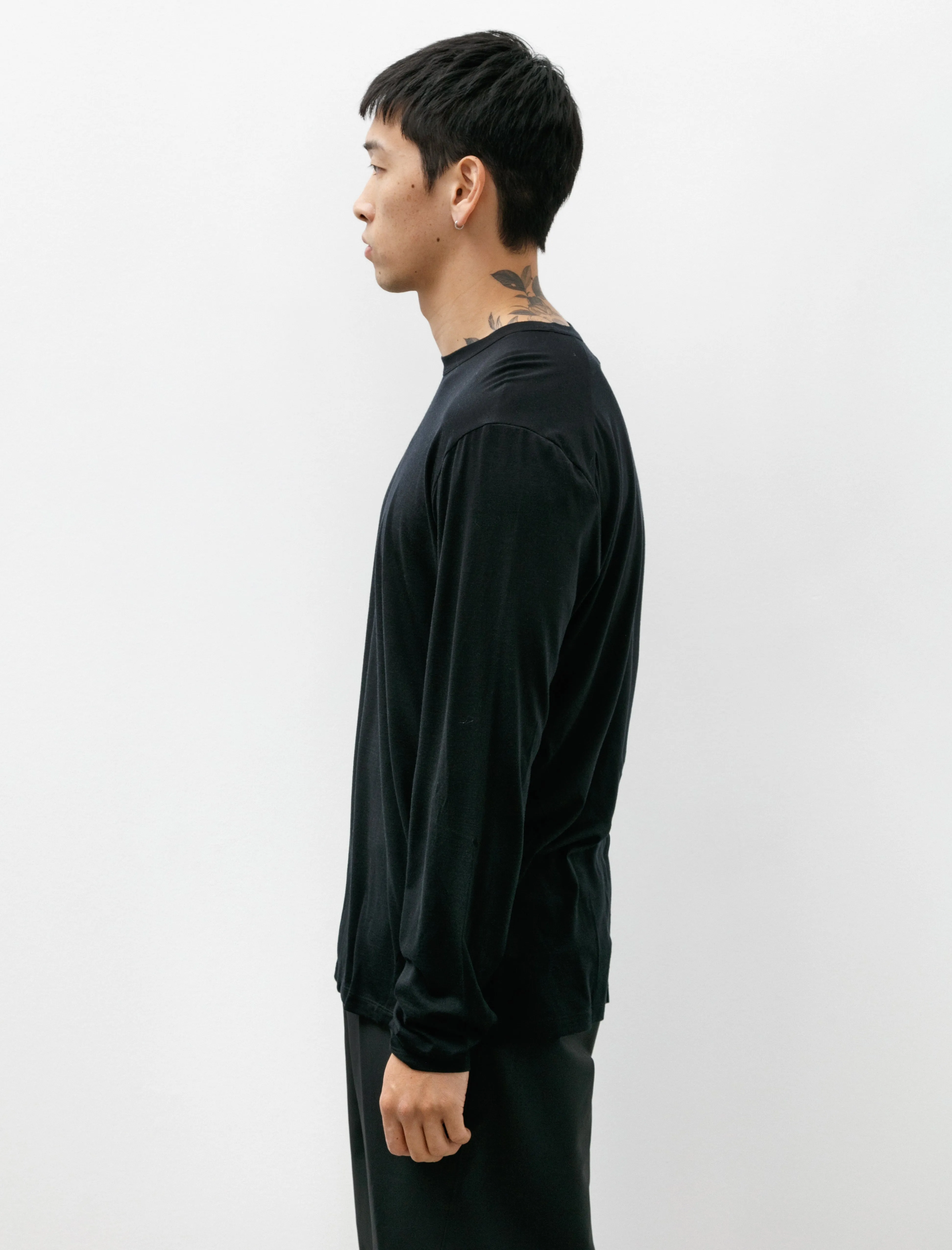 Frame LS Shirt Black