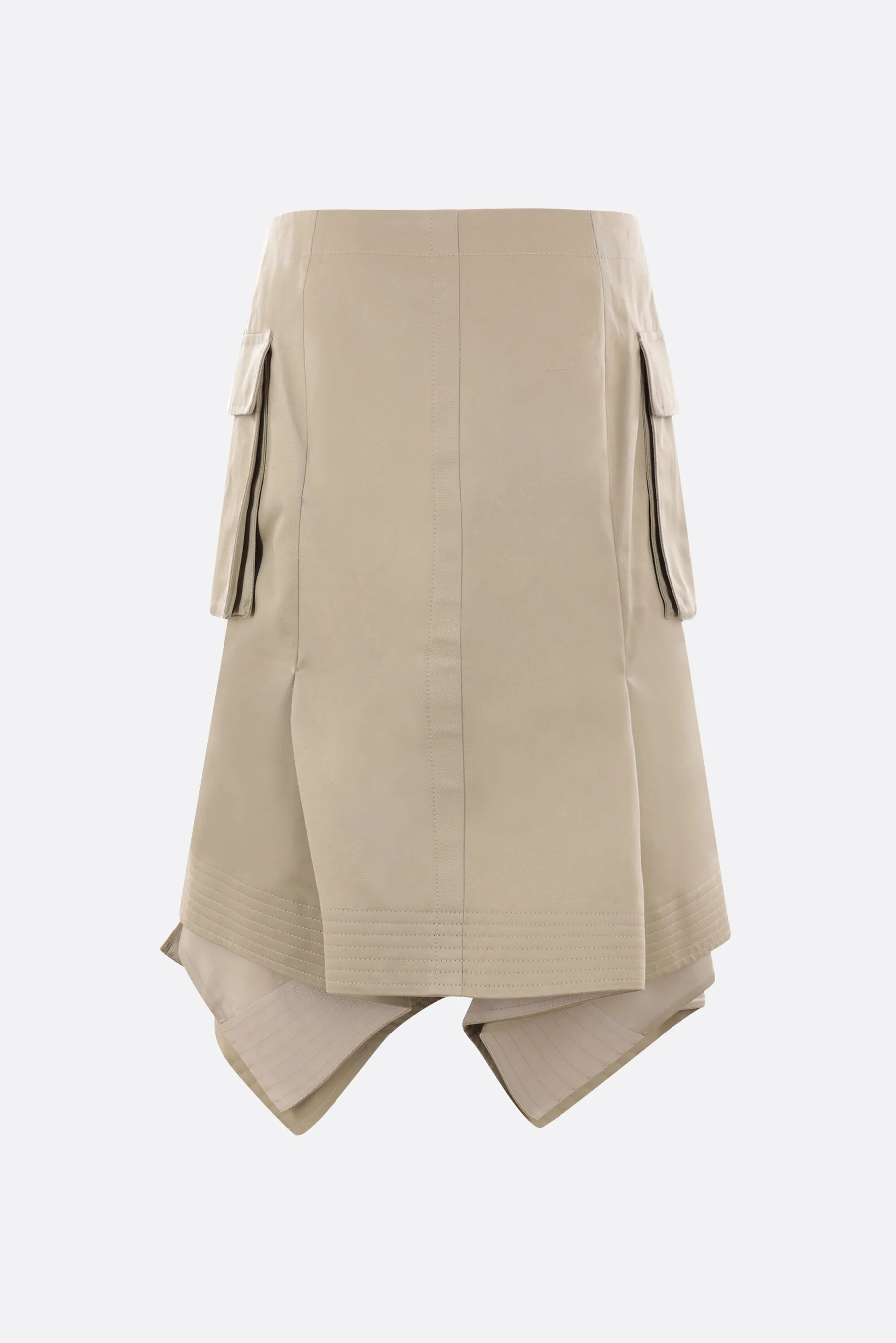 gabardine skirt