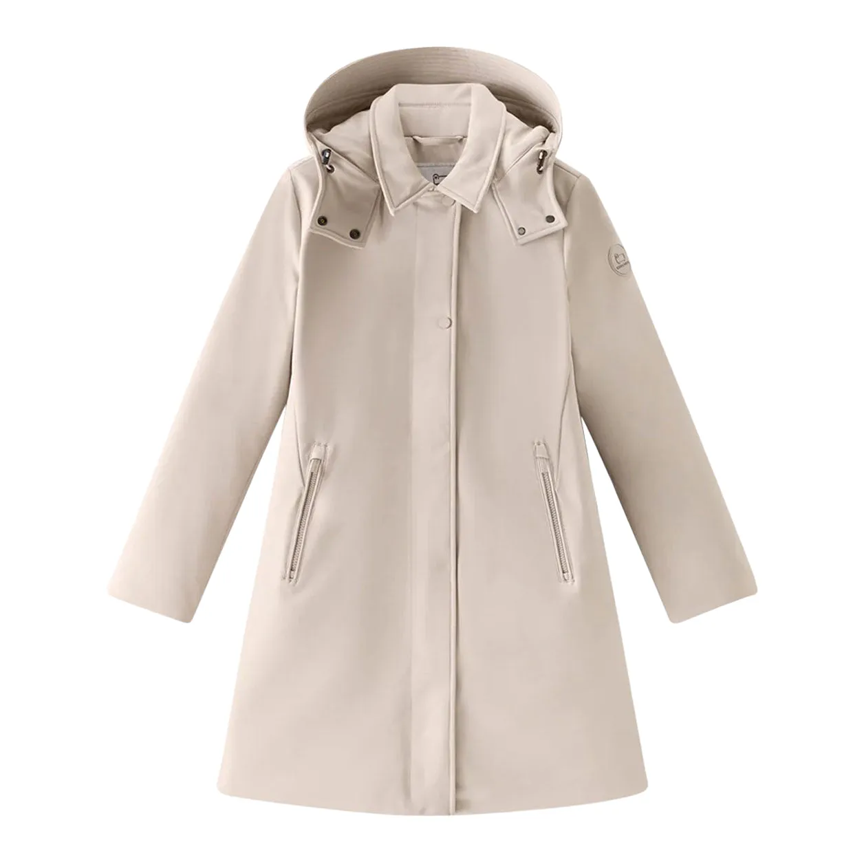 Giubbino Donna Woolrich Firth Parka Sabbia